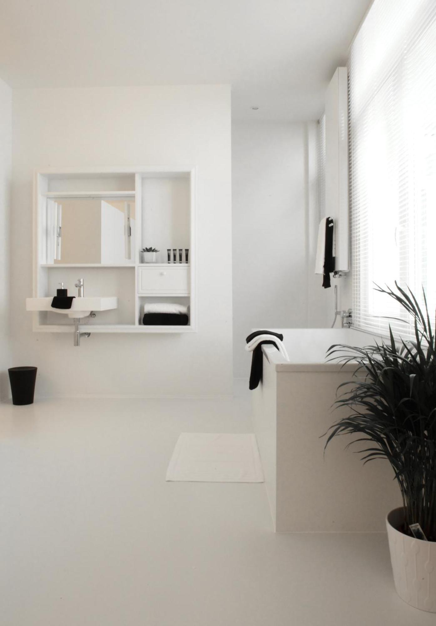 Maison Nationale City Flats & Suites Αμβέρσα Δωμάτιο φωτογραφία Bathroom
